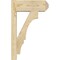 Ekena Millwork Balboa Craftsman Rough Sawn Outlooker, Douglas Fir, 6"W x 14"D x 22"H OUT06X14X22BOA04RDF - alternate 4